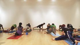 This flow is aimed at detoxing the body via twists, hip and low back opening, as well as a decent amount of core work from our hands and backs. Tossing aside our usual Warrior 2, Parsvakonasana and Ardha Matsyendrasana, we explore Anjaneyasana, Crescent pose, revolved Crescent and revolved half-moon along with twists upside down and standing. Handstand options are given throughout of course! A light forward fold sequence follows to top it all off. No major backbends in this flow my fellow yogis. Enjoy!