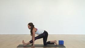 A simple level one class for runners & cyclists meant to be used post run/cycle.  Focusing on the hips & thighs as well as the spine.
