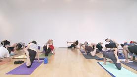 With this practice we transmute any heavy energy - sadness, grief or fear - into grounding stability. Through this sweet flow sequence, with interesting use of the back foot leading into anjaneyasana, even forearm stand, we will address the musculature of your legs and groundedness of your feet in order to transmute what's weighing us down energetically into a strong and steady foundational energy. 