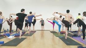 This class serves as a review of many of the poses in Darren's previous YogaGlo classes. It therefore offers a lot of postures with very little alignment instruction. It is geared towards students of vinyasa.