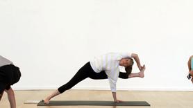Get into Visvamitrasana