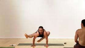 Arm Balance Challenge is a strong and fast paced class, appropriate for athletes and others looking to build power and focus in these dynamic poses. Warm up, practice headstand (Sirsasana 2), quick sun salutations and leap right into the arm balances.  Each arm balance is instructed in stages; the first time from the floor, the second time from headstand, with options to link multiple arm balances and/or add vinyasa transitions.  Oh, and don't forget to have fun!