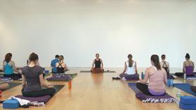 The wall will be used for most of the class, you'll need a strap and 2 or 3 blankets. Cultivate calm focus in fundamental forward bends and Inversions (headstand, plow, shoulderstand).  Great for the end of the day, or anytime when you want a yoga practice that will open and ground you.