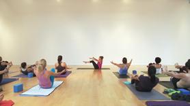 It's all about the core! Focused plank and stepping forward work starts out the class followed by core oriented standing poses and fun floor work leading up to crow and side crow. Inversions and backbends wrap up the class for a lovely savasana.