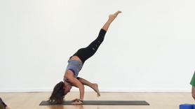 Eka Pada Bakasana Flow