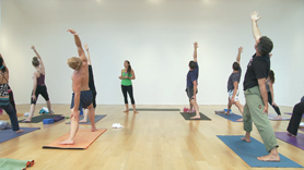 This is a sweaty intermediate flow for those who want a complete overhaul for the body & mind. We'll do plenty of standing poses, nothing too tricky. We'll get deep into the hops, throw in some inversions and backbends and end with the pranayama to leave you in yoga bliss.