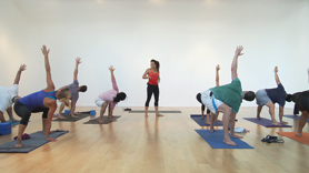 This flow is all about creating pliability in the hips & thighs to make your muscles more resilient so they can bounce back more easily. This is meant to be used as a cross training class for athletes to help improve strength, flexibility, recovery, stability and a strong mental focus.