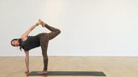 In this class we'll use some unique sequencing to open up the hips and work deep into the hip joints. This continuous flow will get you going right away with less instruction so you'll have more time to ease into your own personal rhythm. Get in deep and then be on your way with a fresh set of hips! (no props needed)