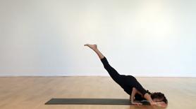 This continuous arm balance practice focuses on one detail; broadening your collarbones to soften and inhabit your heart. Each time you broaden your collarbones, feel your heart emerge, open, expand and get softer; this allows you to receive and ground energy to support you in your arm balances. A full range of poses from Pincha Mayurasana all the way to Eka Pada Koundinyasana II, with Vashistha variations and a few other fun surprises. Return to this one to play and chart your progress.
