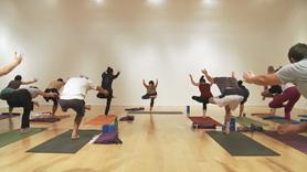 Ease into this scrumptious hip opening class with seated easy pose (sukhasana), one legged straddle (ardha upavistha konasana) and a meditation on Open Awareness ~ becoming aware of the constant stream of sensations moving across your inner pallet. We'll move around the mat a little touching the hips from all angles ~ tree (vrksasana), warrior 2 (virabhadrasana 2) triangle (utthita trikonasana) half moon (ardha chandrasana) eka pada galavanasana prep (standing pigeon)  one legged king pigeon (eka pada raja kapotasana).  Stay sharp... this class gets muddled!  Juicy savasana and dedication to finish 