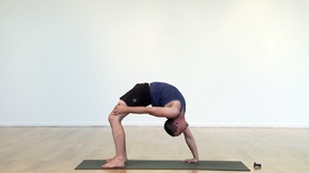 Inspired by the Number 30: This rigorous, strength building practice includes 30 sun salutations and 30 backbends.  Heat your body and cool your mind, as you rise to our YogaGlo challenge.