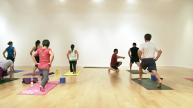 Celebration - yoga as a celebration of your evolution and transformation. Basic warm up with standing poses and inversion at wall. Followed by hip openers, arm/leg balances and basic back bends. 