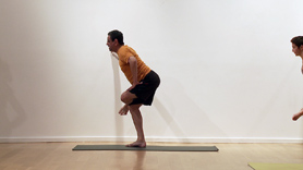 Full spectrum basics class with strong warm up, sun salutations and standing pose series. Also includes one leg balance (tree pose) and hand balance (crow pose). Hip openers and backbending to finish. Intention and Offering - setting your intention and offering it up through your practice of yoga.