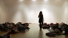 90 Minute Restorative/Vata-Pacifying 
Slow, languid, luxurious restorative practices using fluid circular
movements, supportive held poses, forward folds and time on the earth help
to calm the nervous system, the heart and the mind and help us recover from
the ravaging effects of unremitting excessive stress. When our nerves are
raw and frayed, a compassionate restorative practice helps us to press the
reset button to feel rejuvenated.