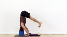 Tap into Shakti, the power of the universe. All of us are stronger than we think we are. Sometimes it just takes the right challenge to find our true potential.
The exercises in this session will help you to find the strength to achieve lightness in arm balances and move toward pressing up in headstand and handstand.
For this session you will need to be on a smooth floor. You will need a yoga mat, one blanket and two yoga blocks or equivalent.